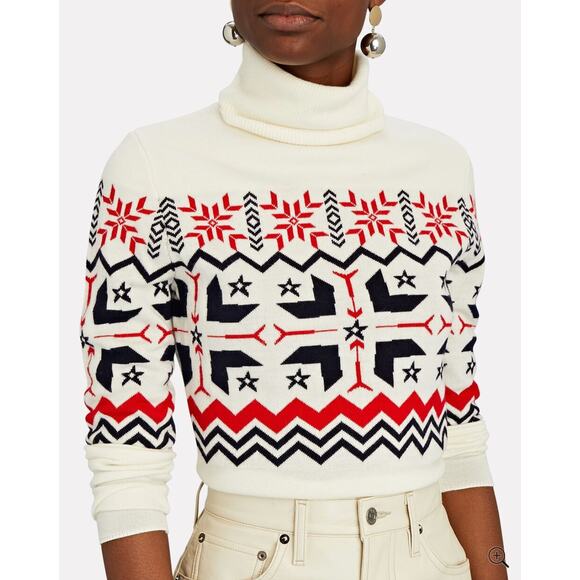 Perfect Moment Nordic Fair Isle Turtleneck Sweater - Picture 1 of 11